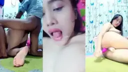 Goyangan Maut Ojol Di Kamar, Muncrat Panas Di Mulut