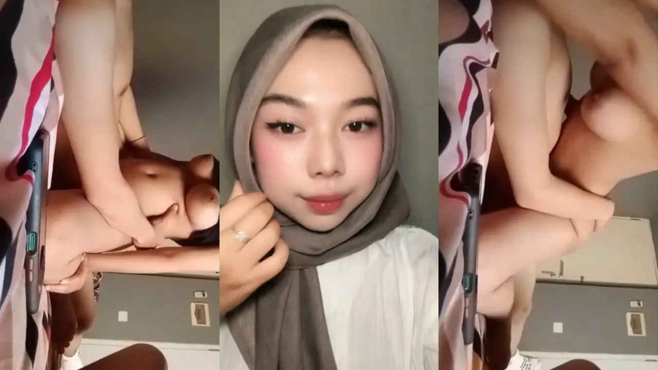 Jilbab Tobrut Bikin Sange, Ngobrol Panas Sambil Meremas