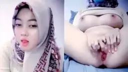 Nella Hijabers Colmek Ngangkang, Desah Basah Bikin Makin Enak.