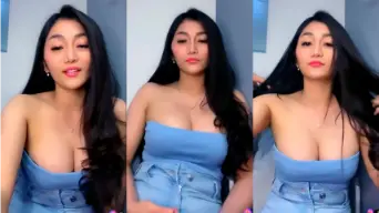 Reva Cewek Cantik Mango Live, Goyangannya Bikin Pengen Colok Terus