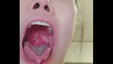 Mulut Basah Kencang, Lidah Liar, Air Liur Ngeces, Latihan Tenggorokan Dalem, Sampai Uvula Goyang.