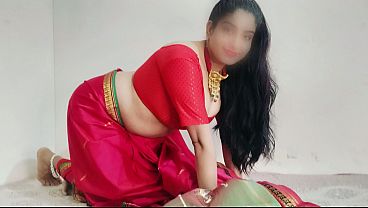 Bokep India Hot, Bhabhi Montok Pake Sari Merah Digenjotin Sampai Muncrat, Suara Desi Bikin Greget