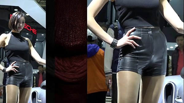 Gadis China Goyang Panas Pakai Celana Kulit Ketat Bikin Greget