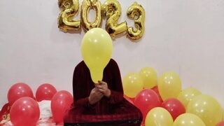Pasangan India Rayakan Tahun Baru Dengan Ngewe Keras