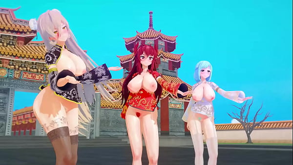 Mmd Vtuber Cina Tahun Baru, Goyang Panas Bikin Makin Erotis 【kkvmd】 (by 熊野ひろ)
