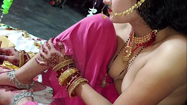 Malem Pertama Pengantin India, Nge-seks Panas Dengan Suara Hindi Bikin Meringis